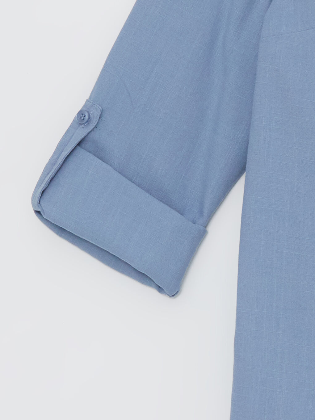 Henley Neckline Embroidered Long Sleeve Women's Shirt-6