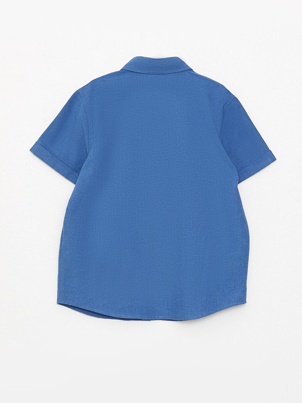 Mavi Basic Kısa Kollu Erkek Çocuk Gömlek-1