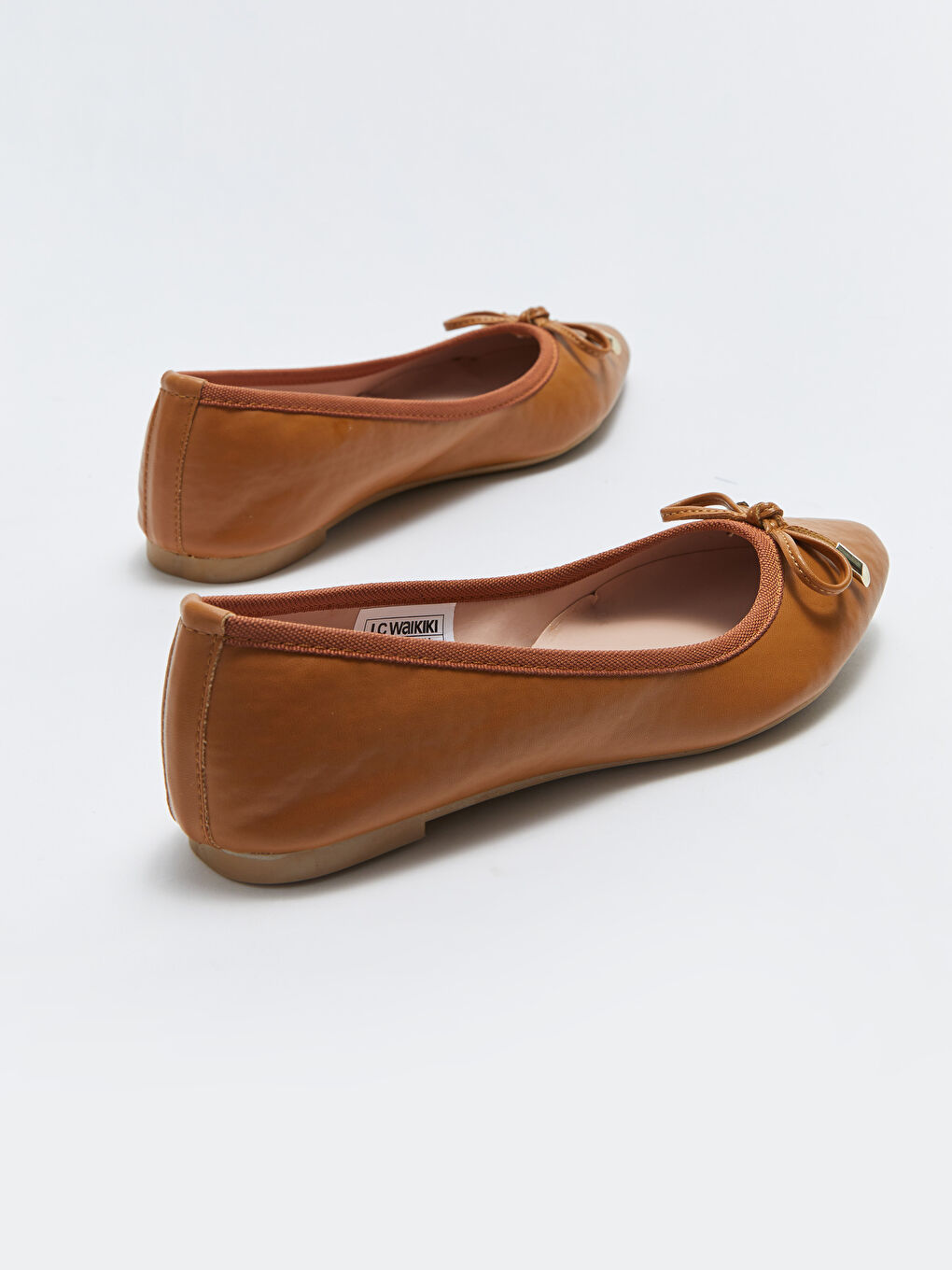 Leather Look Pointed Toe Women's Flat Shoe -S3ER24Z8-S25