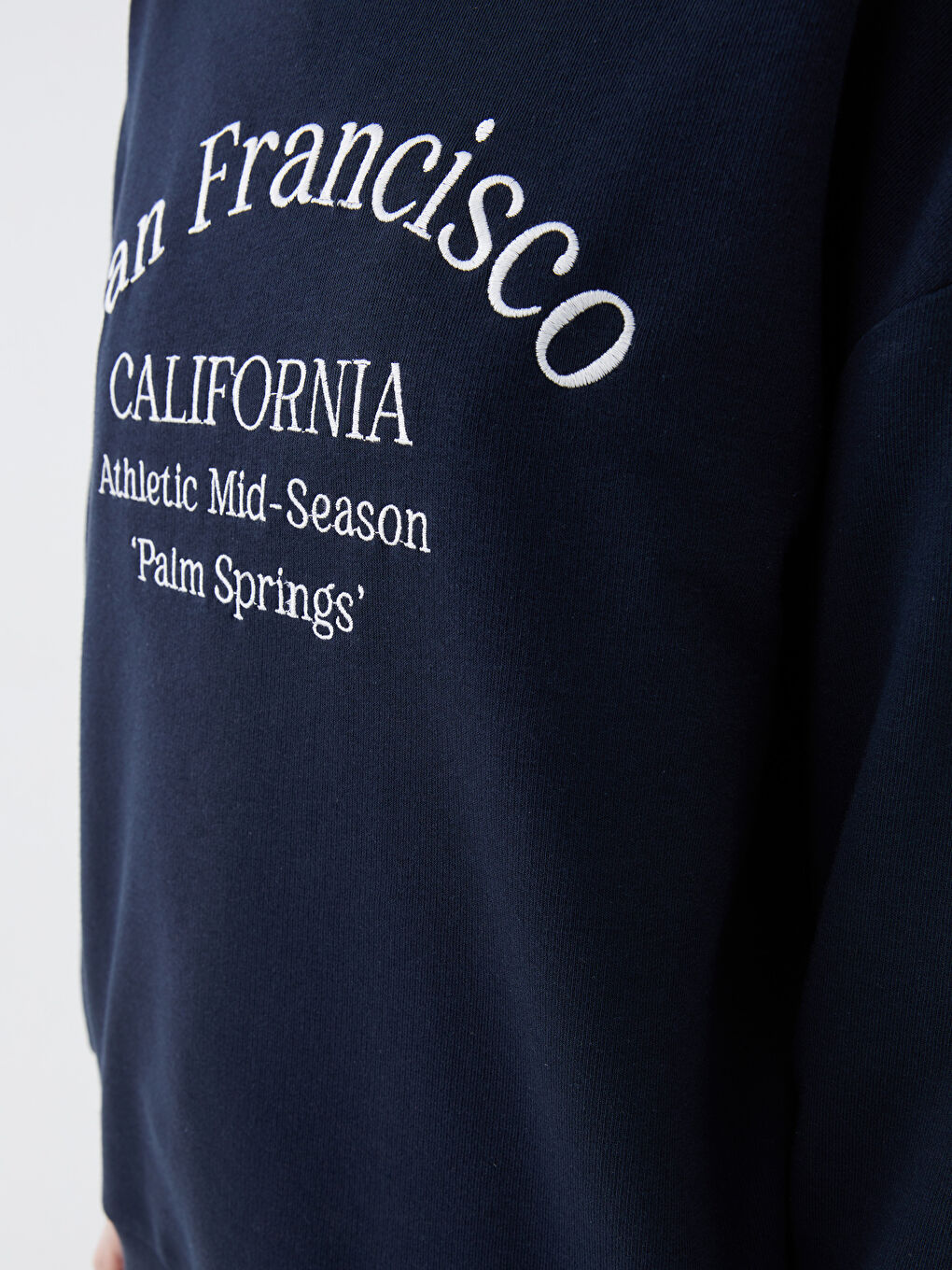 Žena TAMNO PLAVA Majica s kapuljačom/Dukserica-7