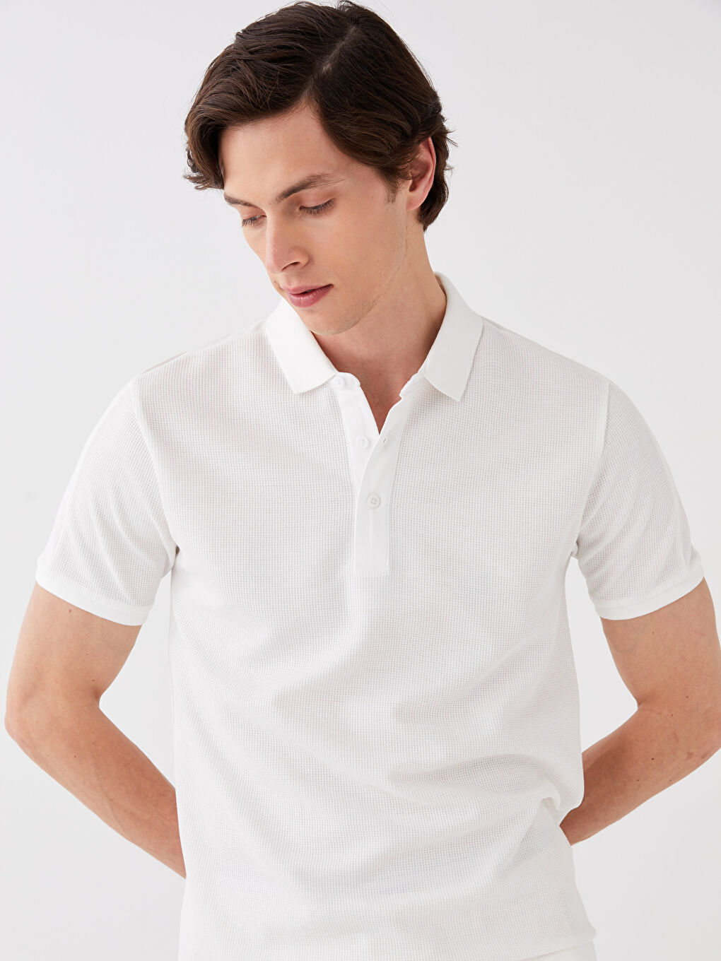 Tricou cu Guler Polo și Mânecă Scurtă pentru Bărbați