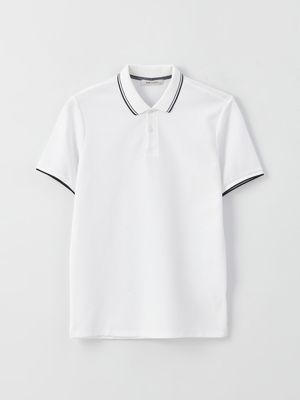 Polo Neck Short Sleeve Men's T-Shirt -S3ER47Z8-Q6K