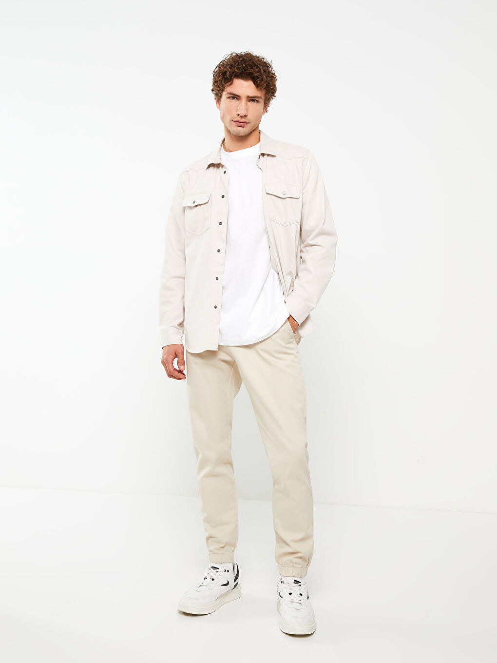 Slim Fit Mens Jogger Trousers -S3ER71Z8-SHF