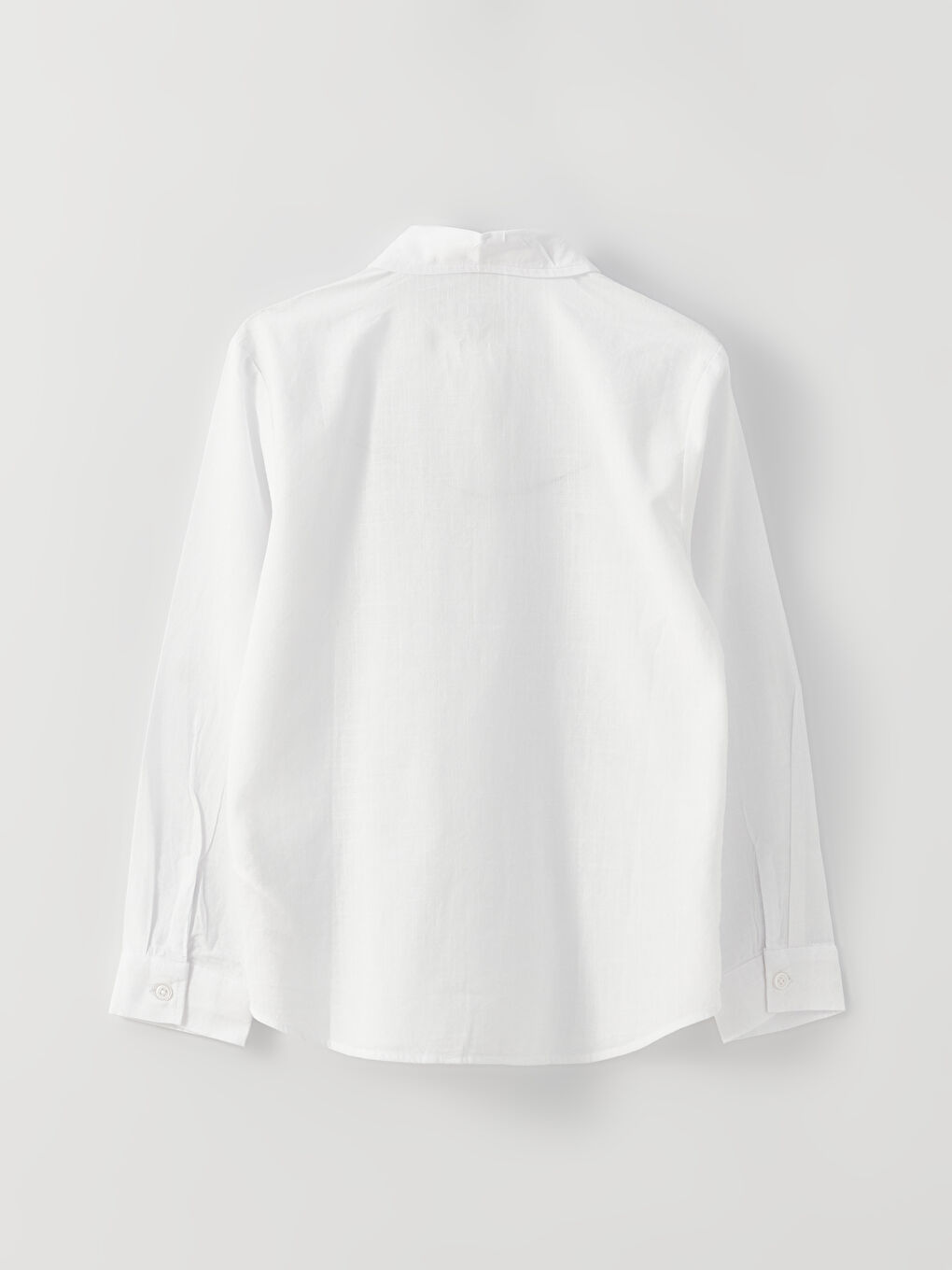 قميص بسيط كم طويل للأولاد-4