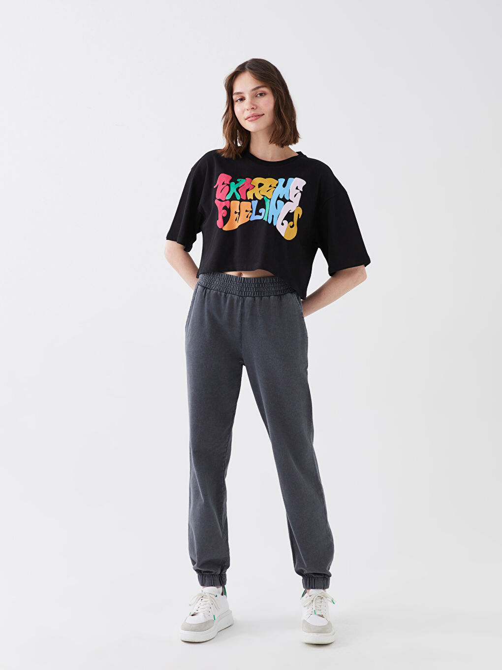Women's Elastic Waist Regular Jogger Sweatpants -S3ER82Z8-V1J