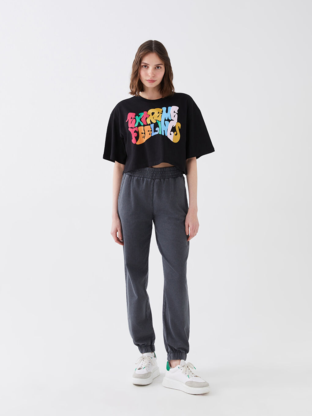 Women's Elastic Waist Regular Jogger Sweatpants -S3ER82Z8-V1J