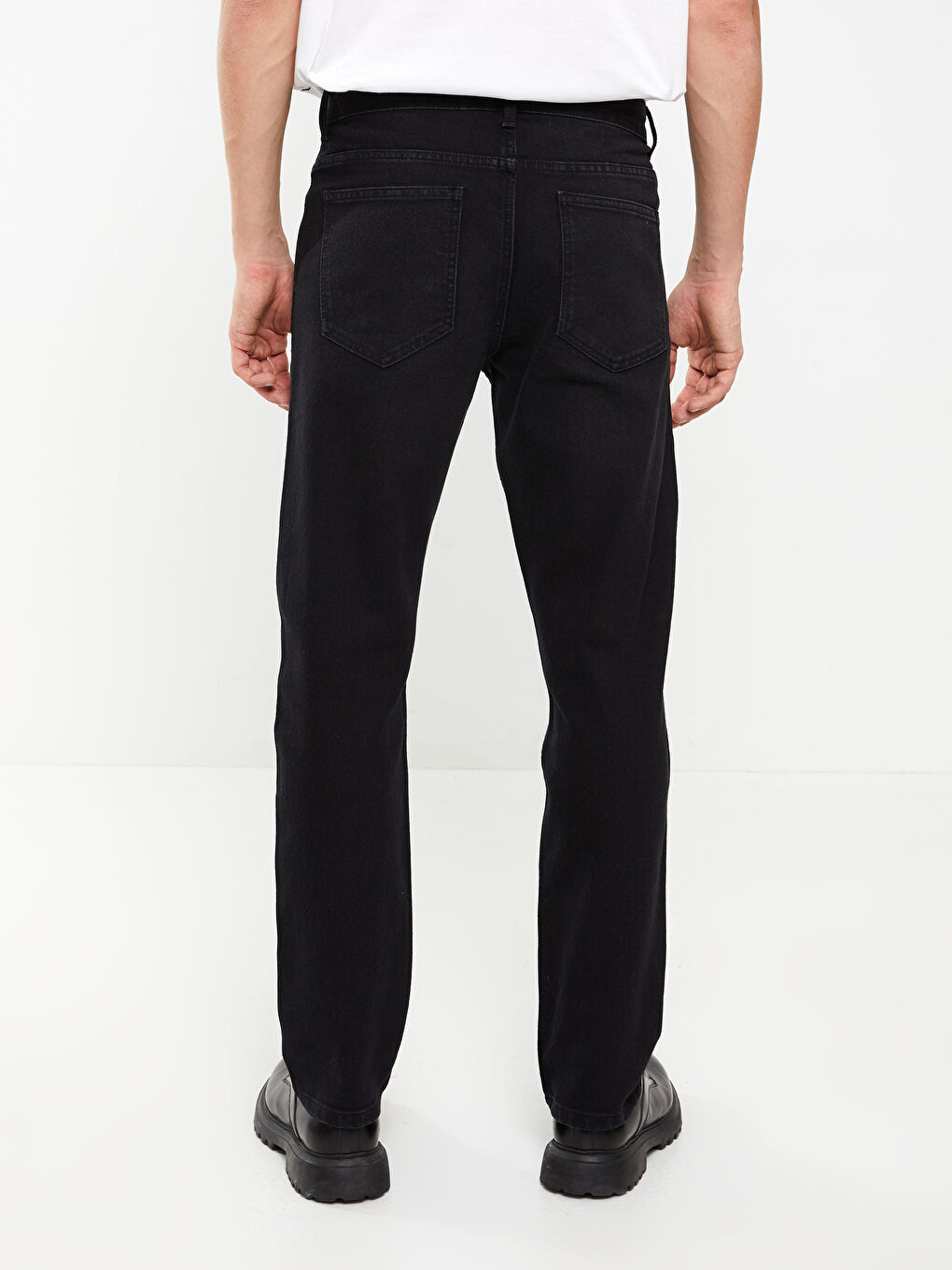 Siyah 779 Regular Fit Erkek Jean Pantolon-3