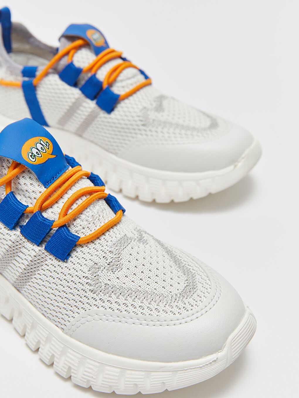 Baskets En Tricot À Lacets Garçon-2