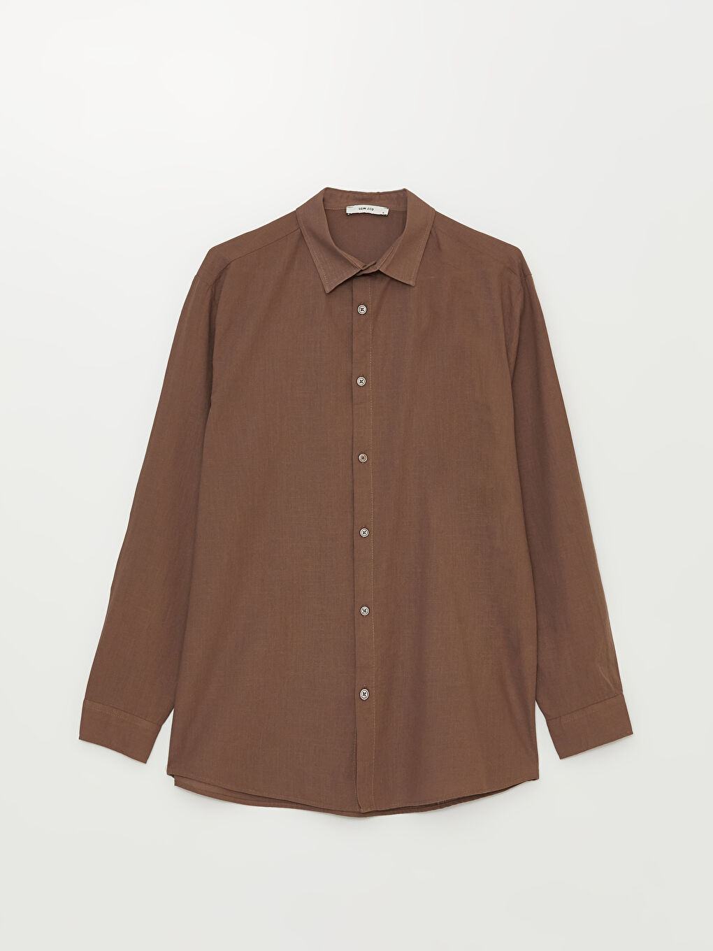 LCW ECO Regular Fit Long Sleeve Men's Shirt -S3ET02Z8-SWU