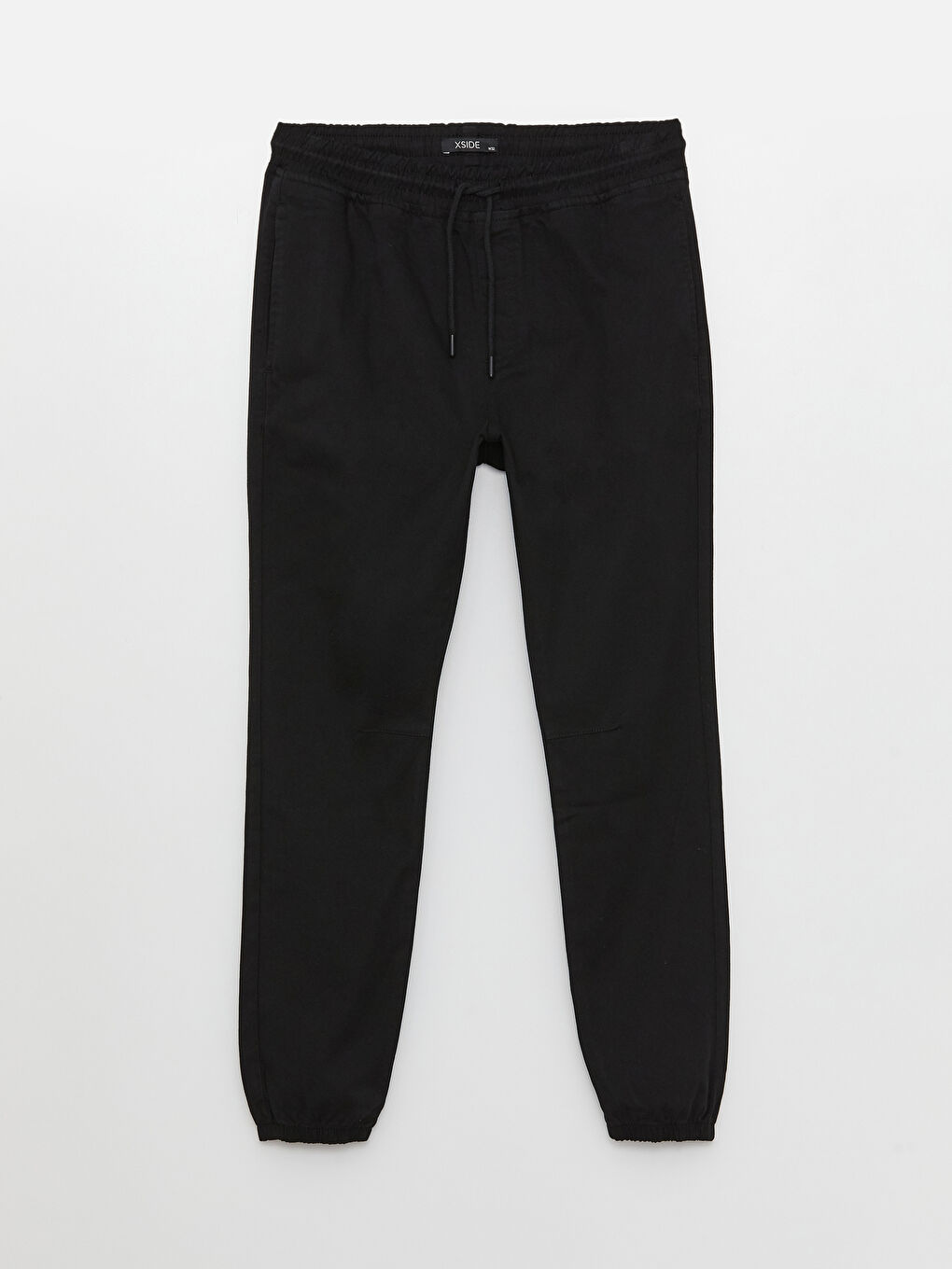 Siyah Slim Fit Erkek Jogger Pantolon-5