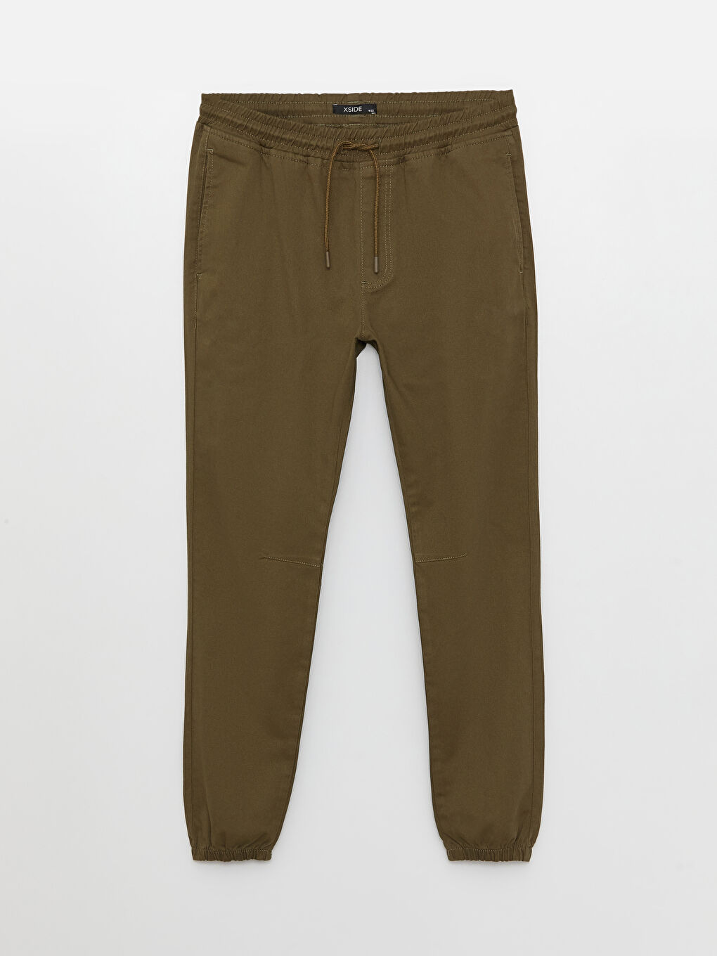 Haki Slim Fit Erkek Jogger Pantolon-4