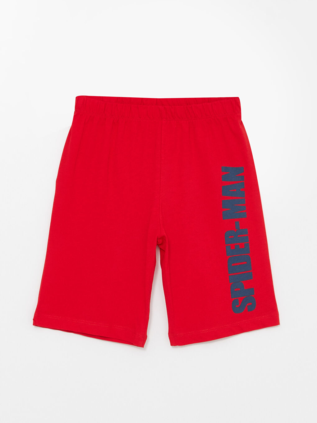 Elasticated Waist Spider-Man Printed Boys' Pyjama Shorts 2 Pack -S3ET48Z4-HNK