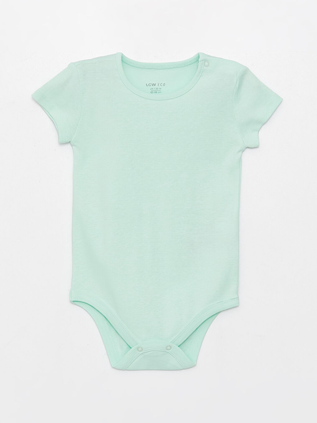 Crew Neck Baby Boy Snap Fastener Body 3 Pcs -S3ET65Z1-FXT
