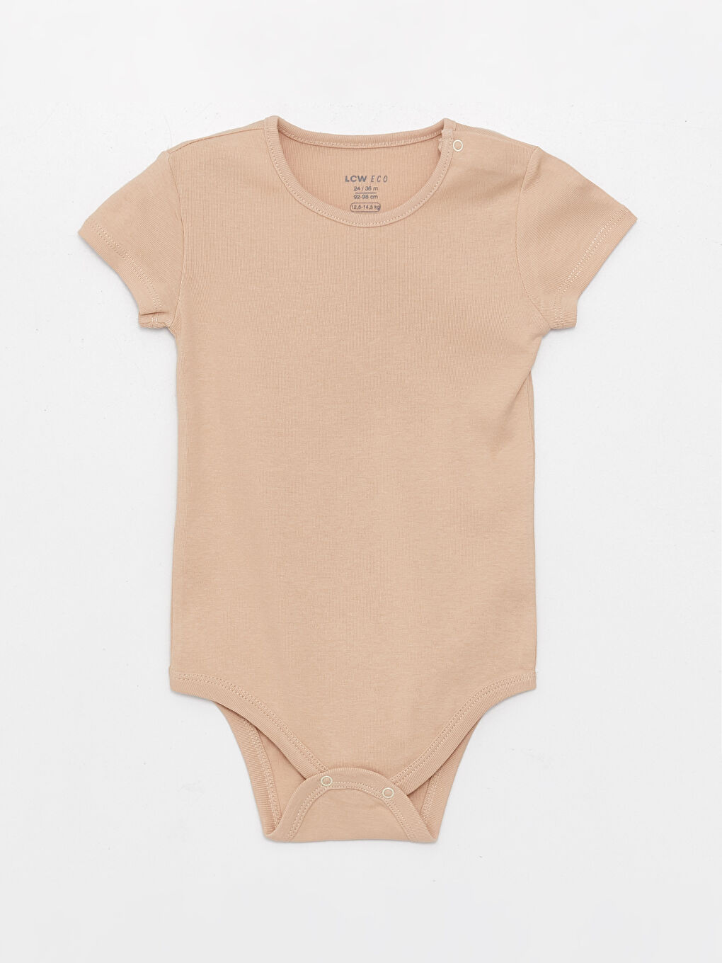 Crew Neck Baby Boy Snap Fastener Body 3 Pcs -S3ET65Z1-FXT