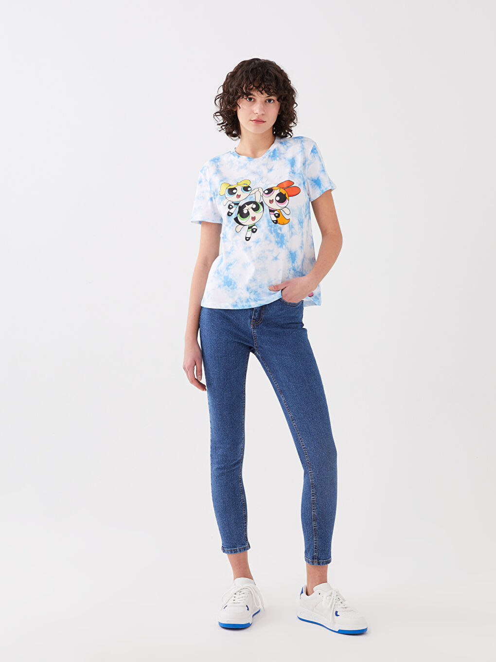 XSIDE T-shirt imprimé Les Super-Filles à col rond pour Femmes -S3ET75Z8-KE8
