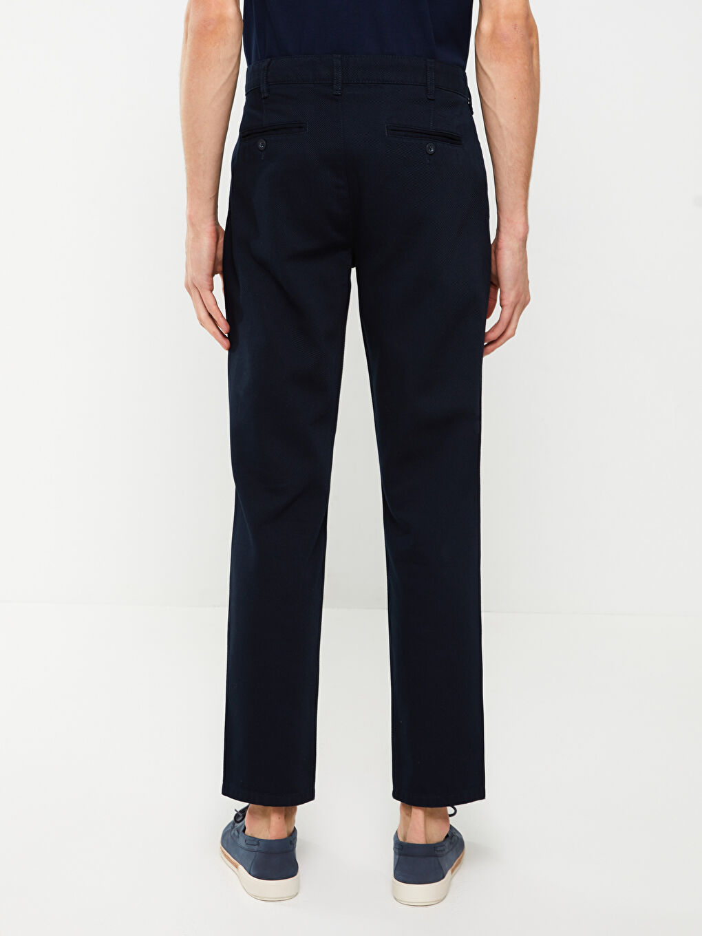 بنطلون تشينو بقصة عادية - للرجال-4