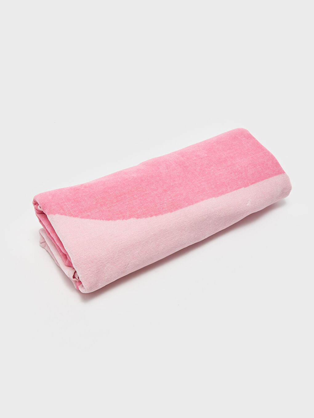 Pembe Desenli Kadın Plaj Havlusu 70x150 cm