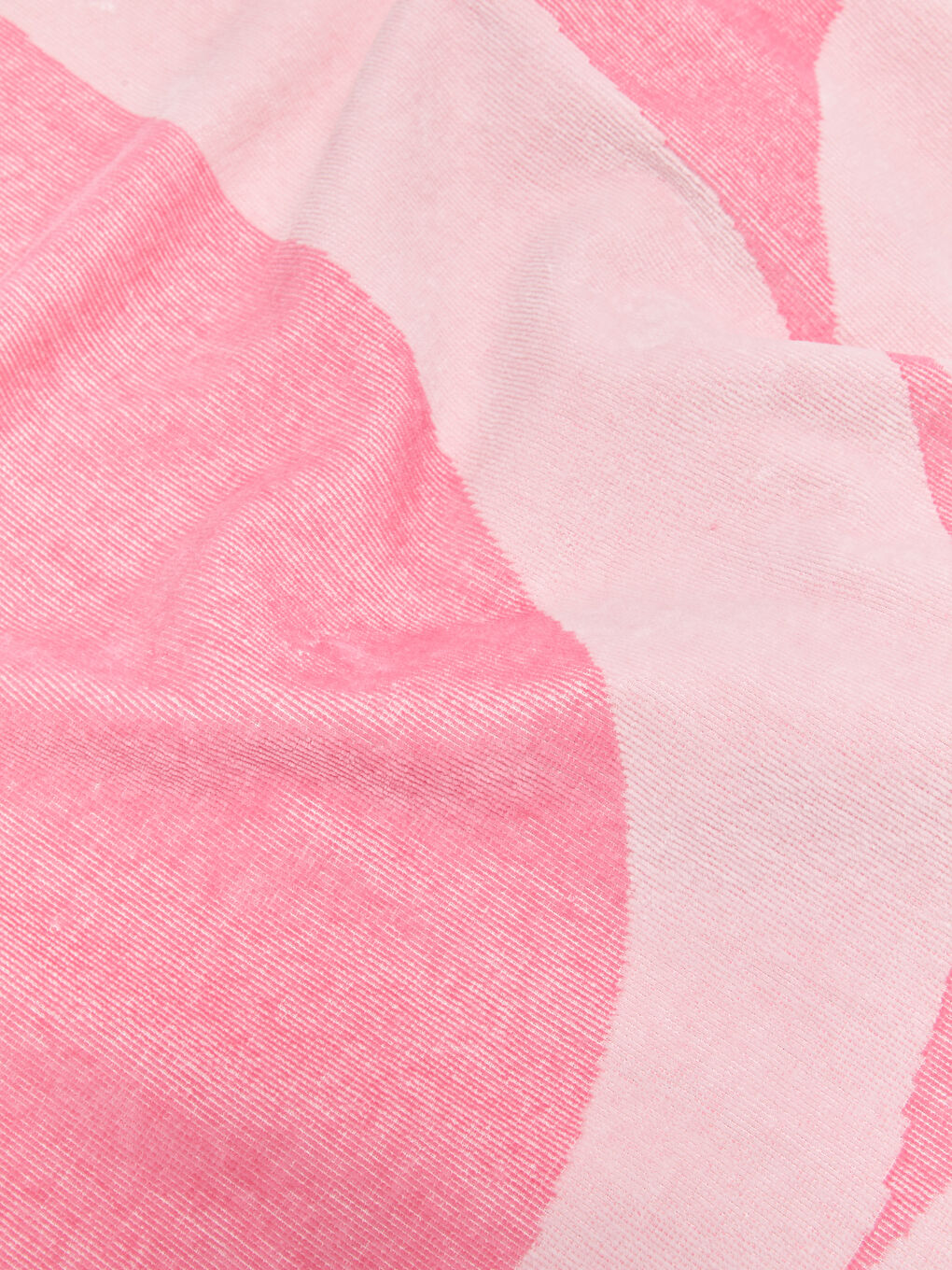 Pembe Desenli Kadın Plaj Havlusu 70x150 cm-1