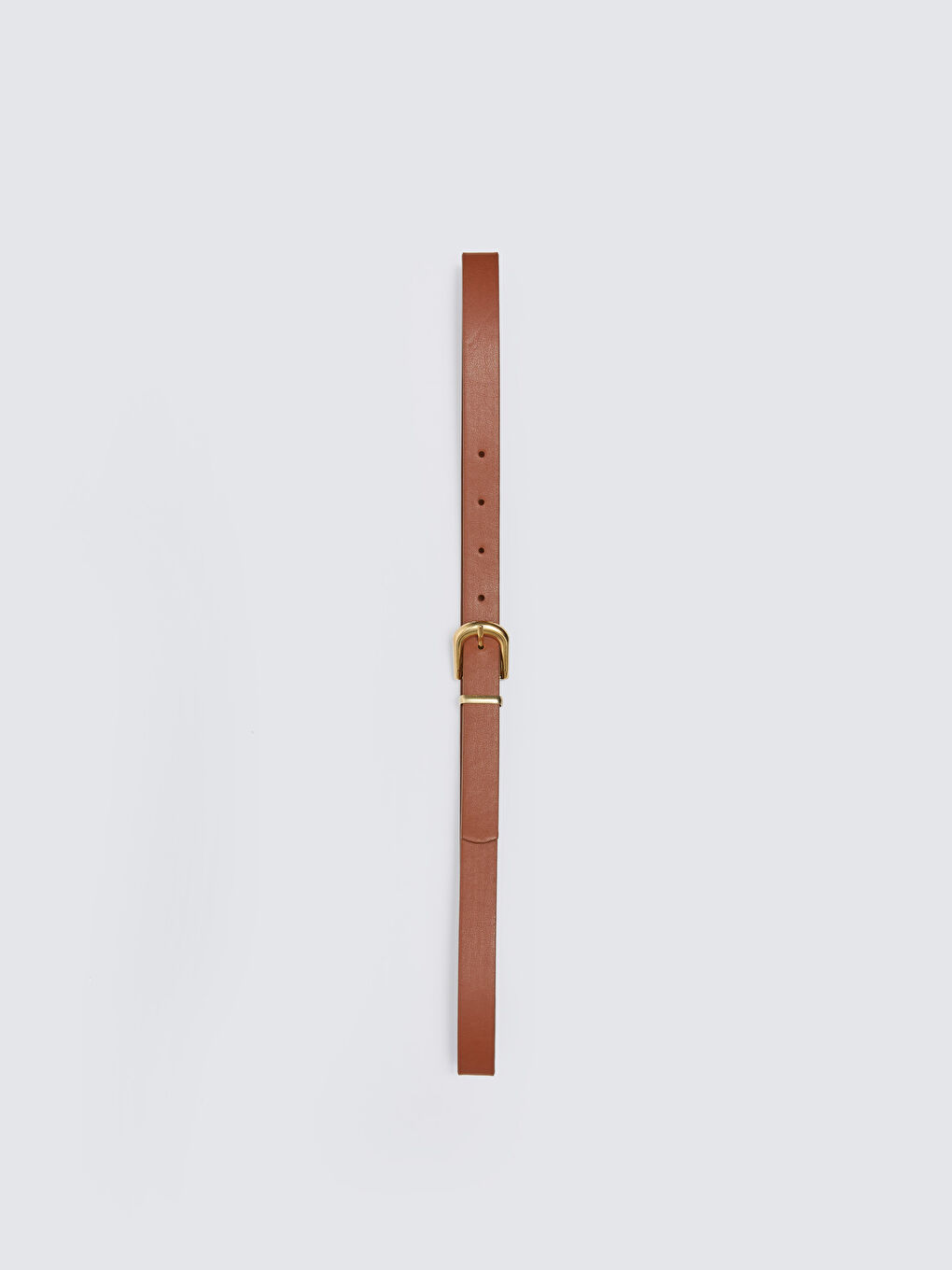 Leather Look Women's Thin Belt-1