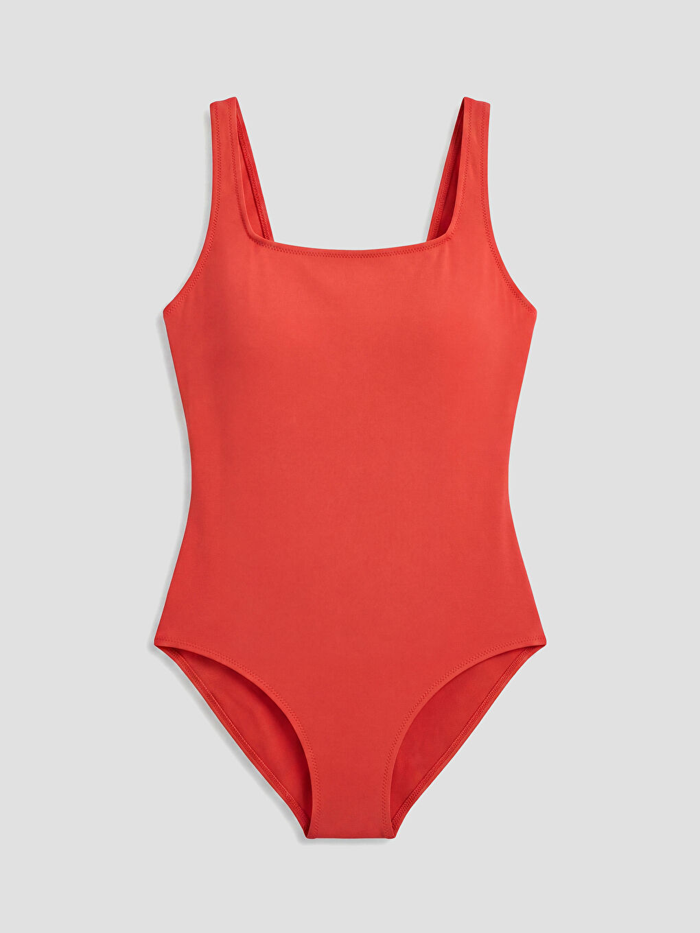 Mercan Kadın Düz Çıkarılabilir Pedli Mayo