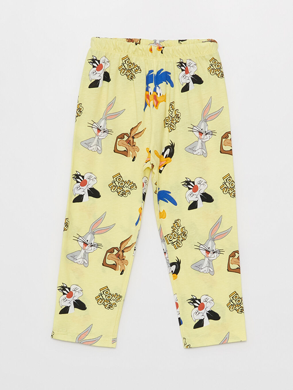 Set de pijama Looney Tunes imprimat pentru bebeluși băieți cu guler polo-2