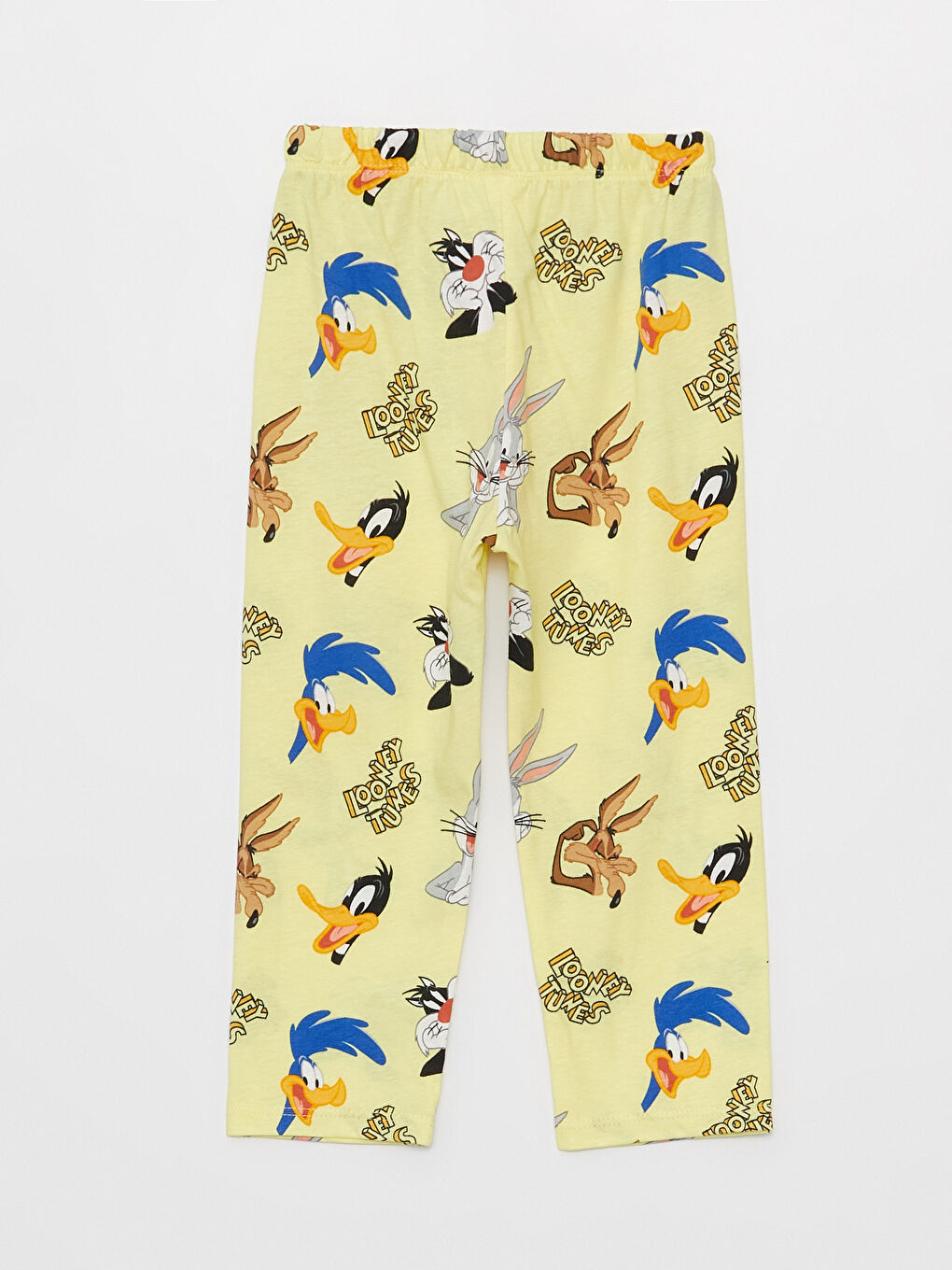 Set de pijama Looney Tunes imprimat pentru bebeluși băieți cu guler polo-4
