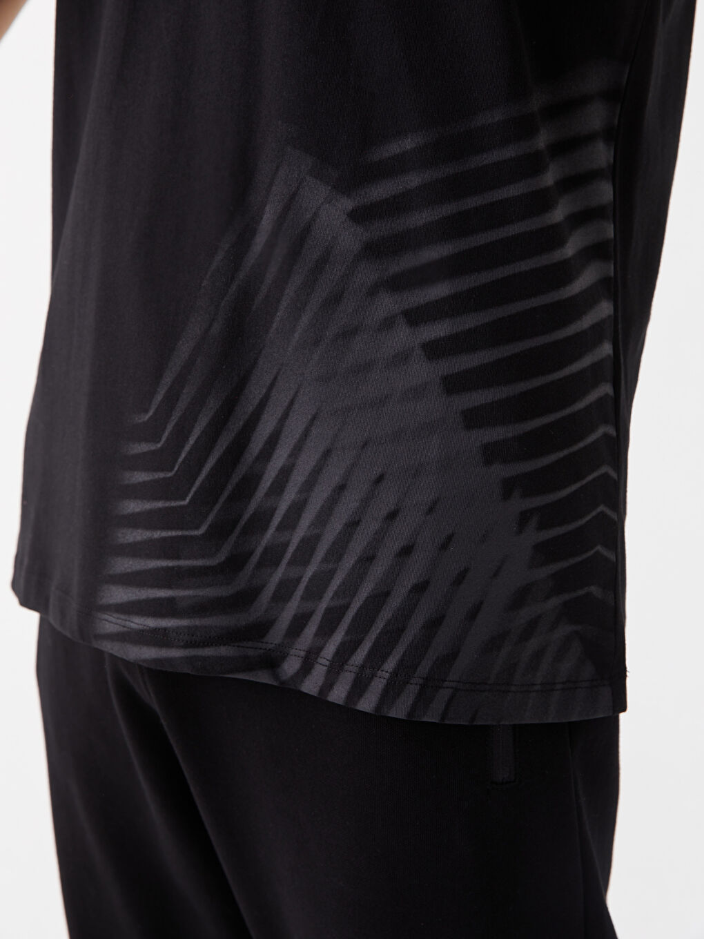 Crew Neck Short Sleeve Liverpool Printed Men's Fan T-Shirt-3