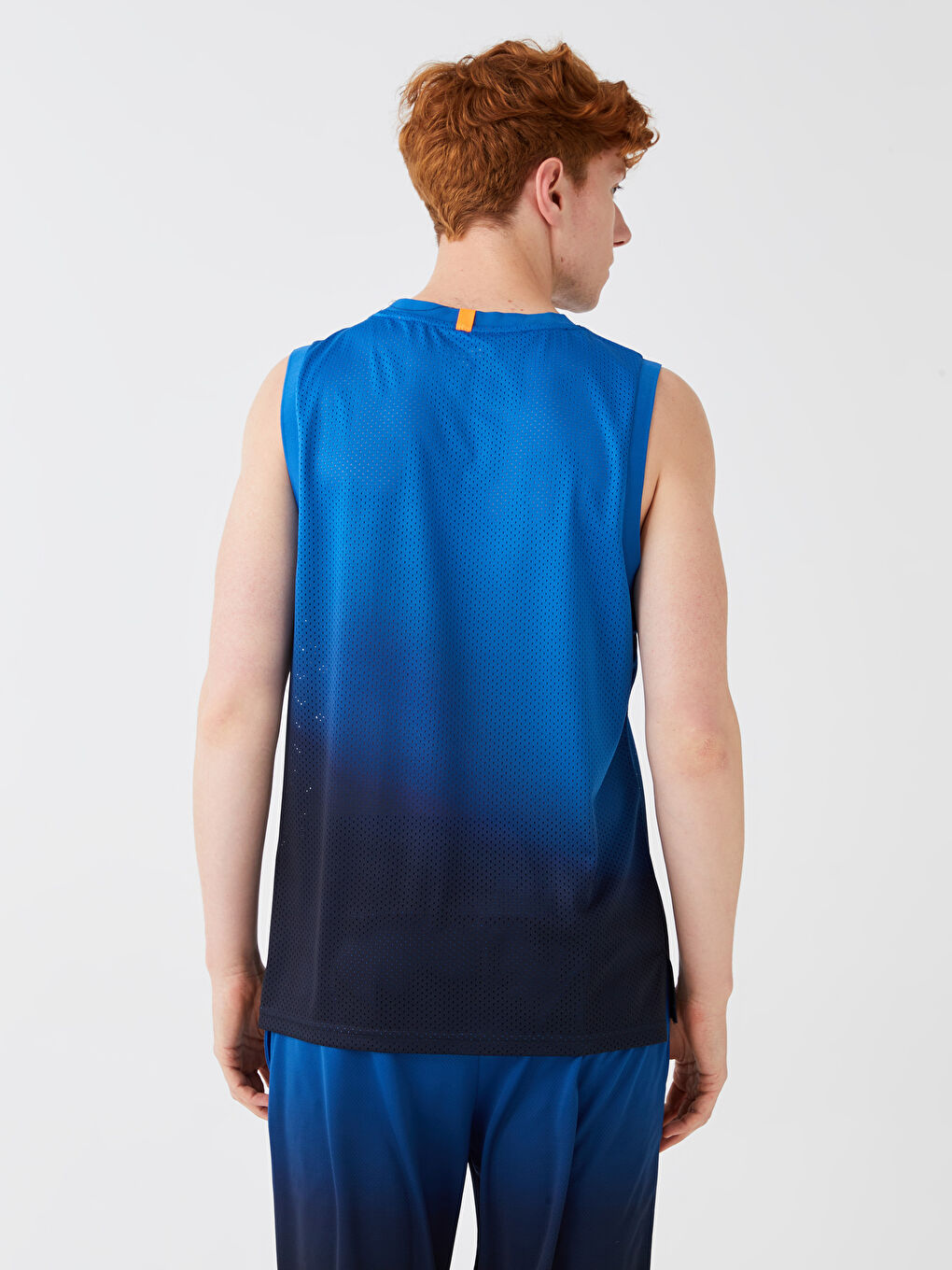 Crew Neck Printed Men's Sleeveless T-Shirt-4