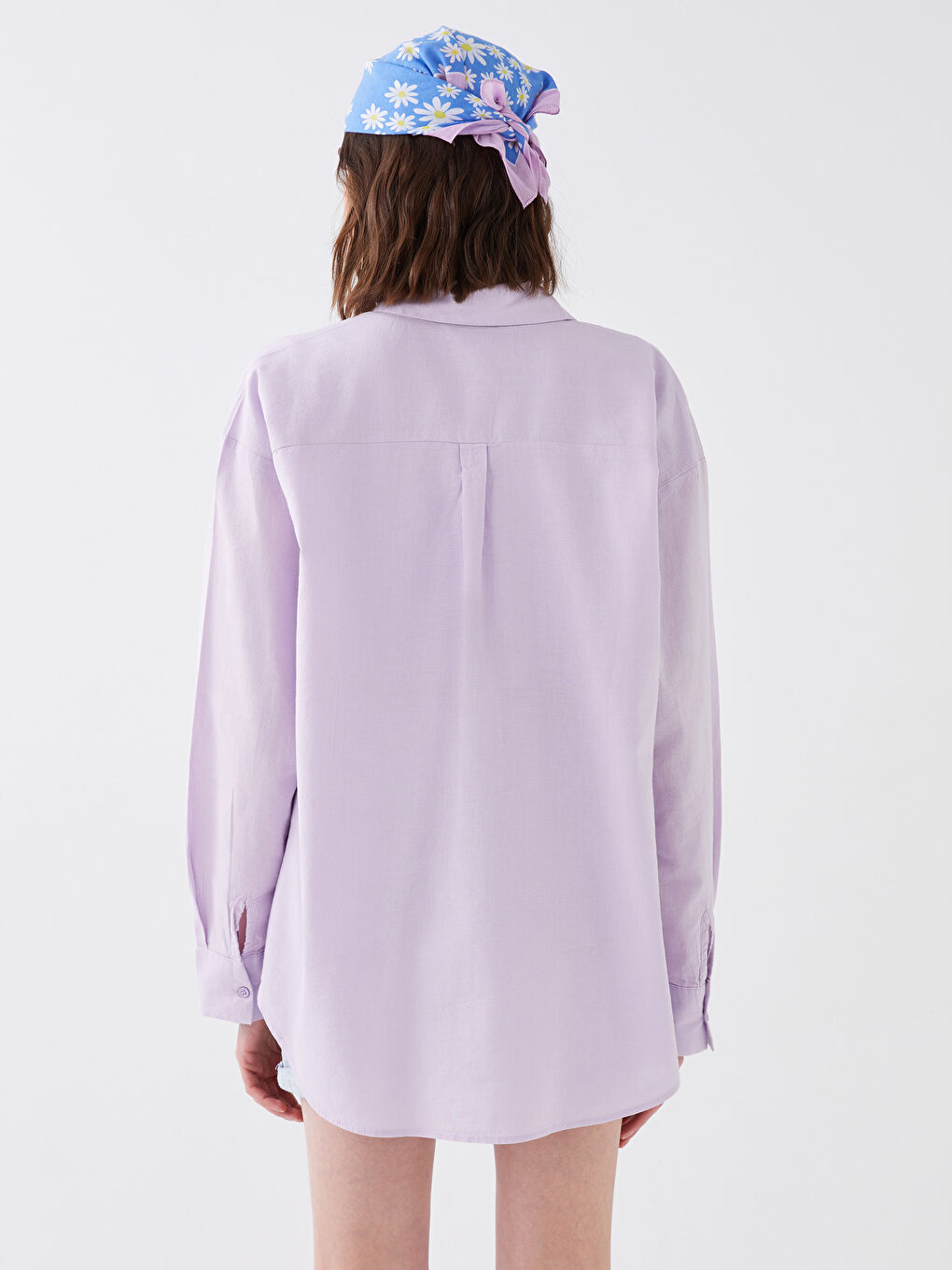 XSIDE Chemise Unie à Manches Longues pour Femmes -S3EU74Z8-G0W