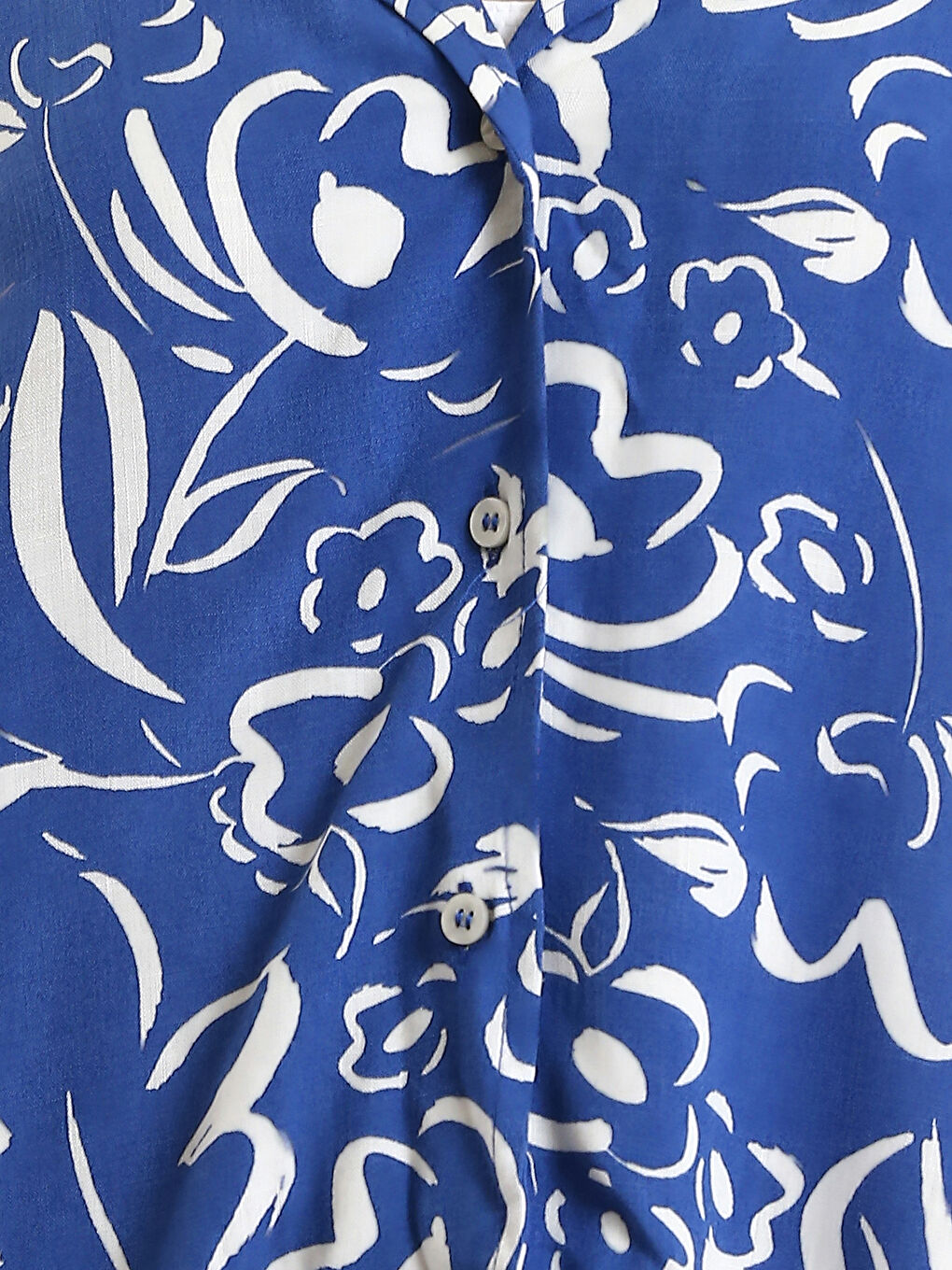 LCW Vision Chemise Oversize à Manches Courtes à Motifs pour Femmes -S3EU87Z8-LQQ