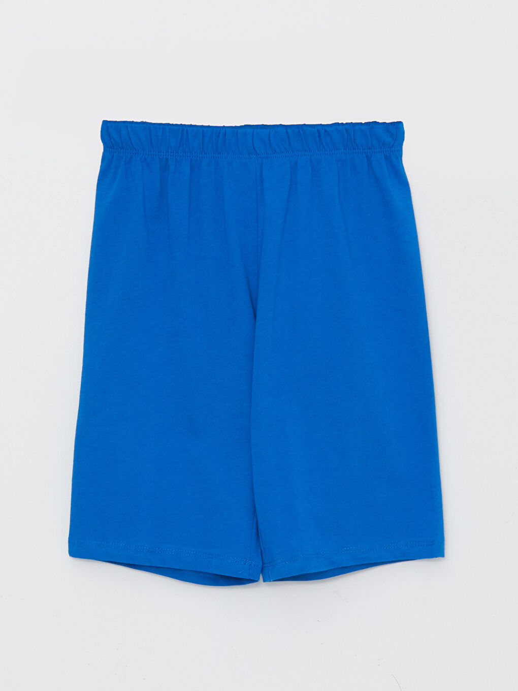 Gri Bisiklet Yaka Spider-Man Baskılı Kısa Kollu Erkek Çocuk Şortlu Pijama Takımı-2