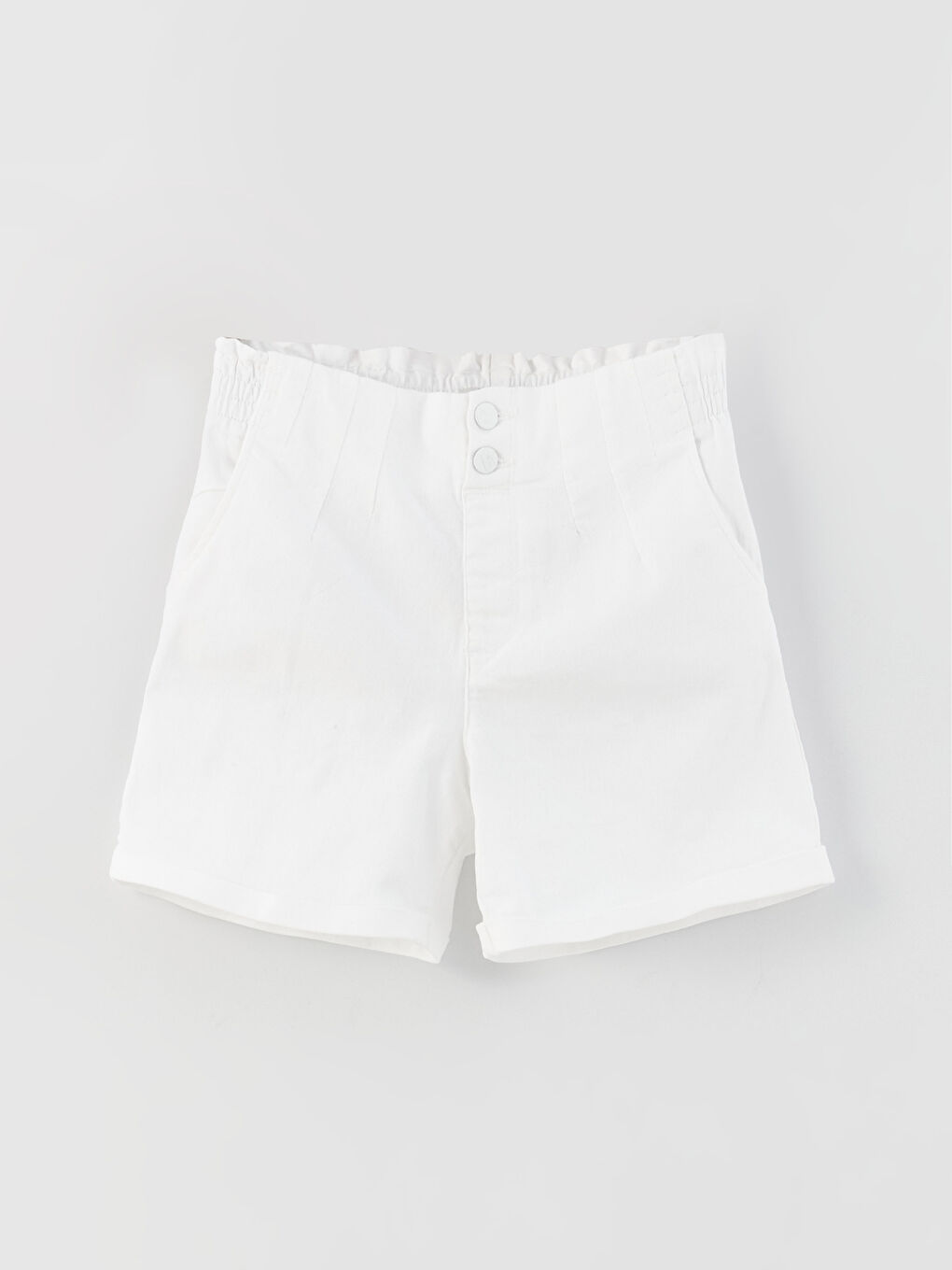 Basic Gabardine Girls Shorts -S3EV46Z4-FFB