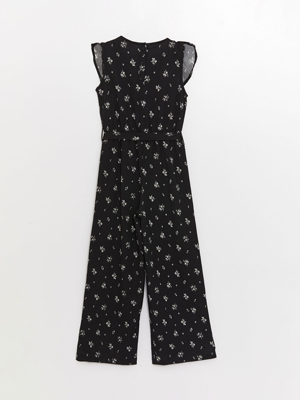 LC Waikiki Crew Neck Patterned Girls' Jumpsuit -S3EY95Z4-LQJ