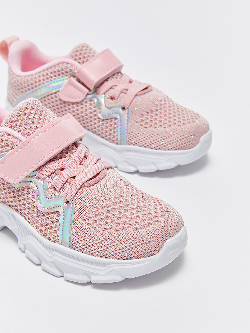 أحذية رياضية بنات بشريط لاصق-2