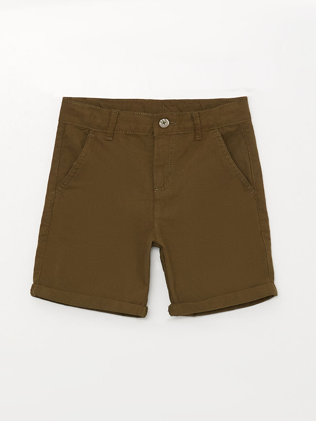 Basic Gabardine Boy Shorts -S3FA74Z4-HDU