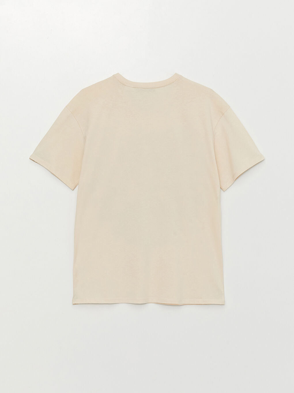 Bej Guns N'Roses Baskılı Kısa Kollu Kadın Tişört-6