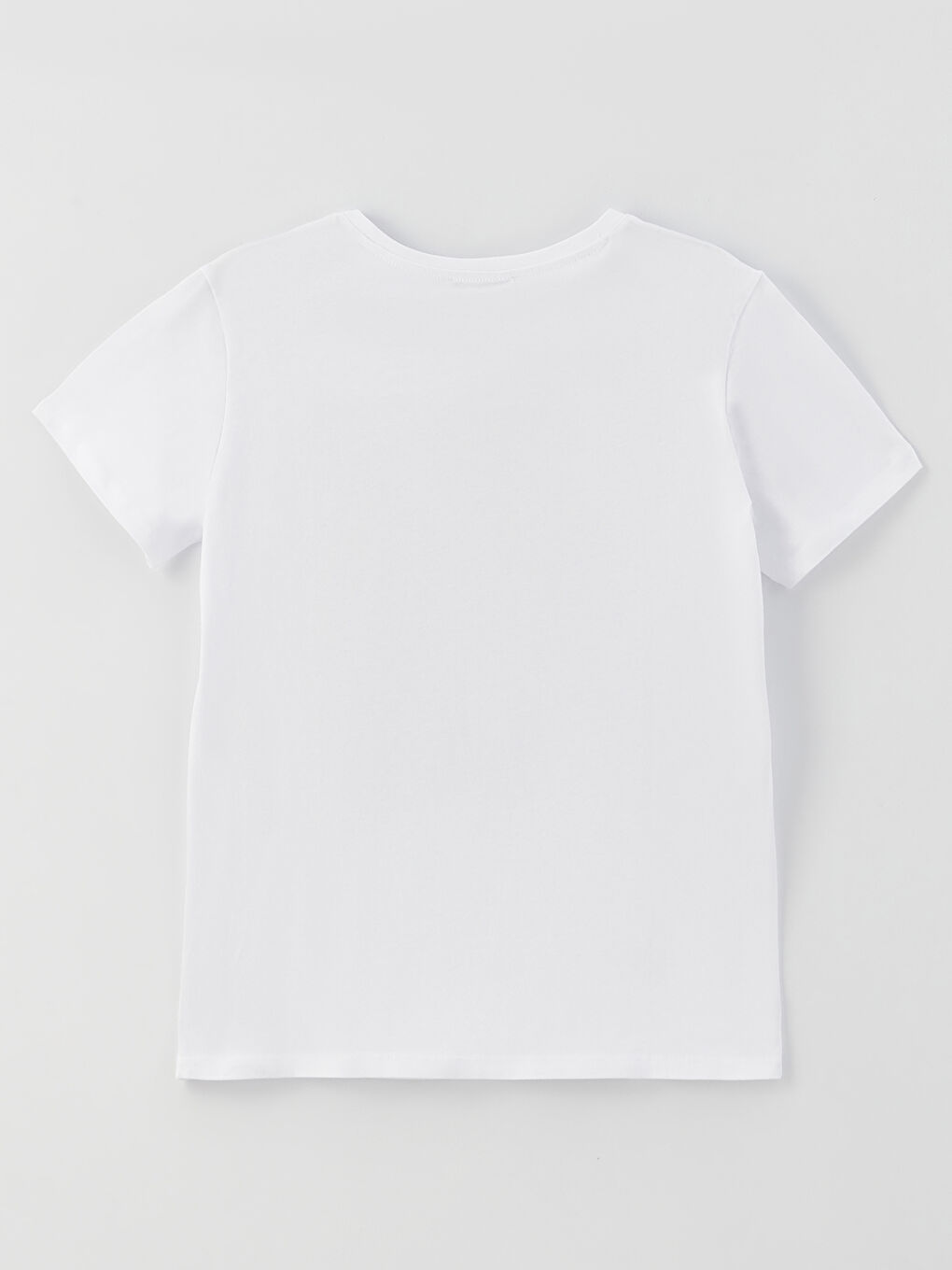 Rundhalsausschnitt Kurzarm Farbblock Jersey Herren T-Shirt-6