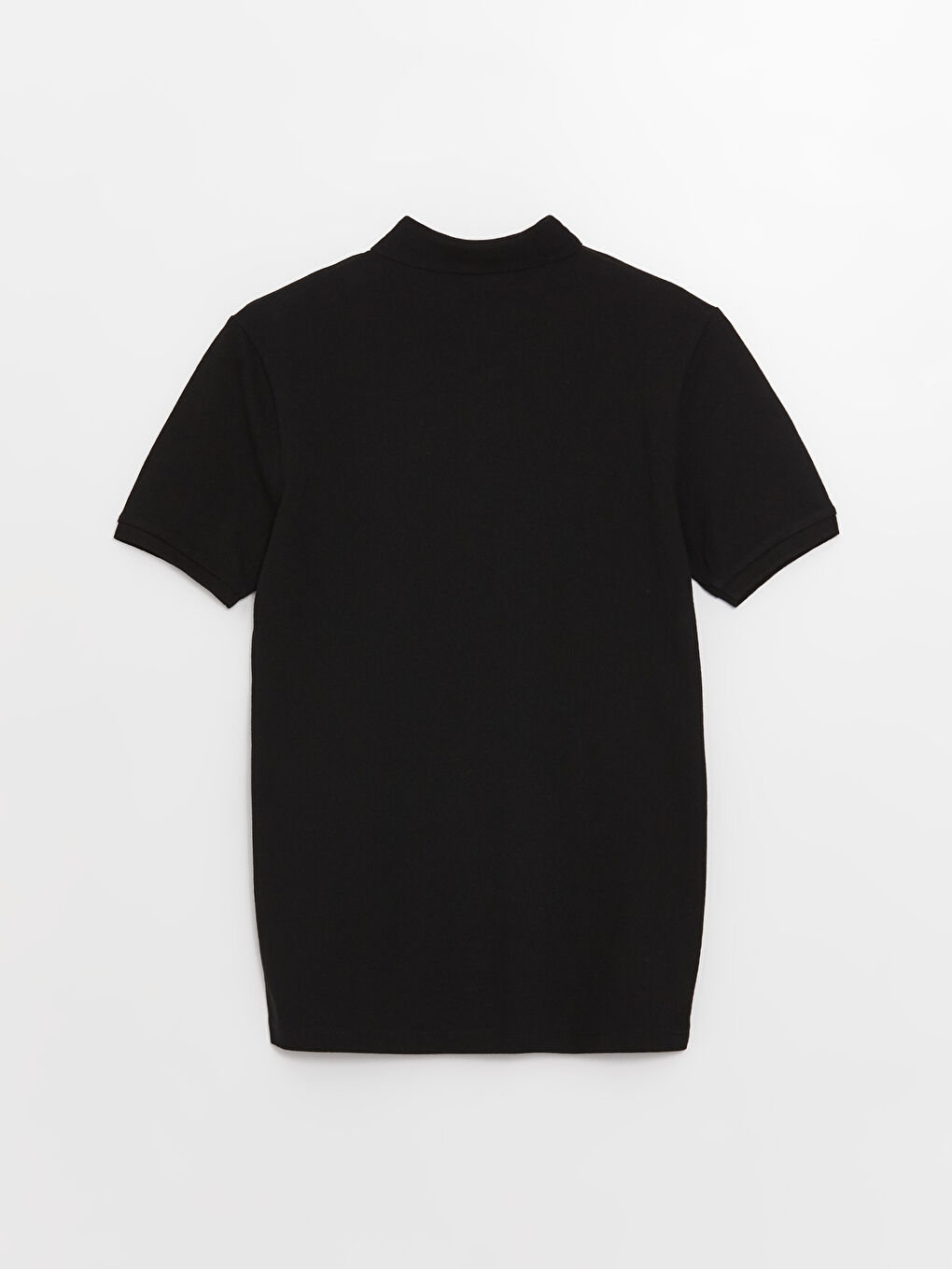 T-shirt en piqué à manches courtes et col polo pour homme-6