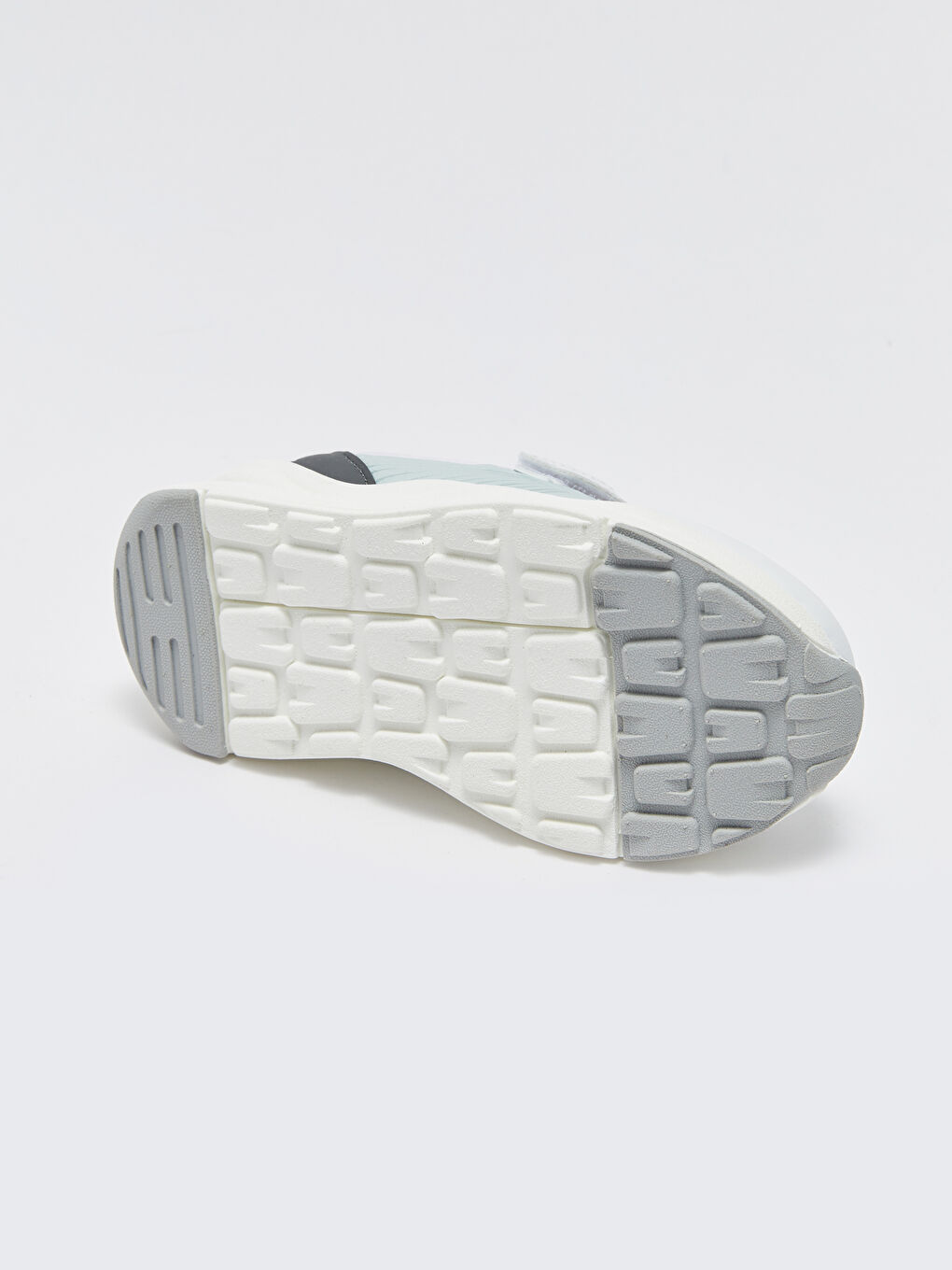 Beyaz Renk Bloklu Cırt Cırtlı Kız Bebek Spor Ayakkabı-3