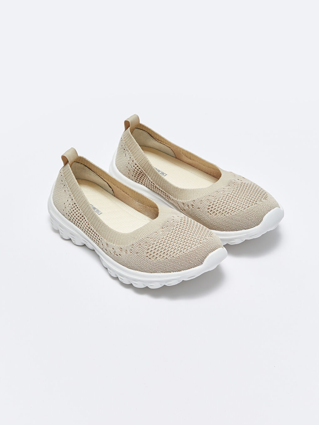 Bej File Detaylı Kadın Spor Ayakkabı