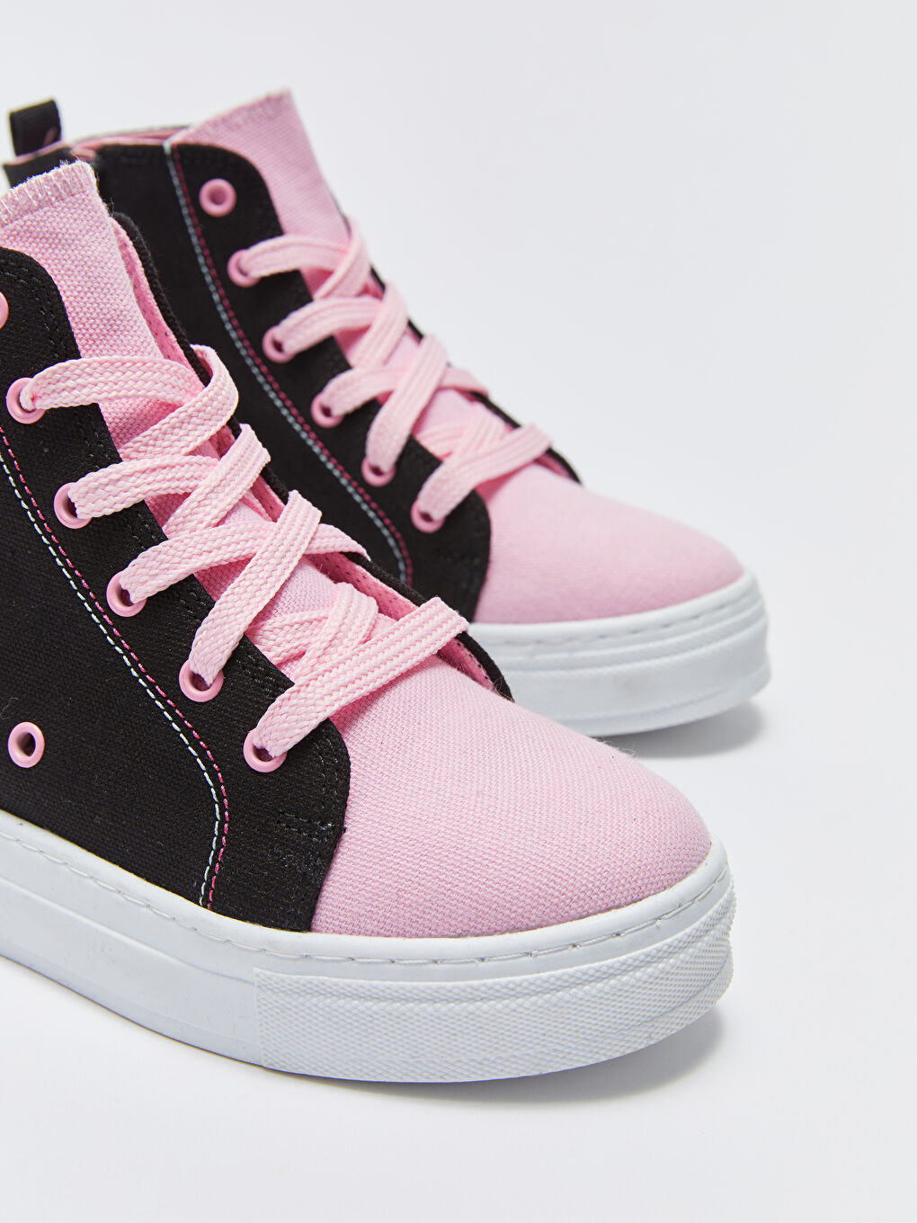 أحذية رياضية بنات مطبوعة بسوستة وكاحل-2