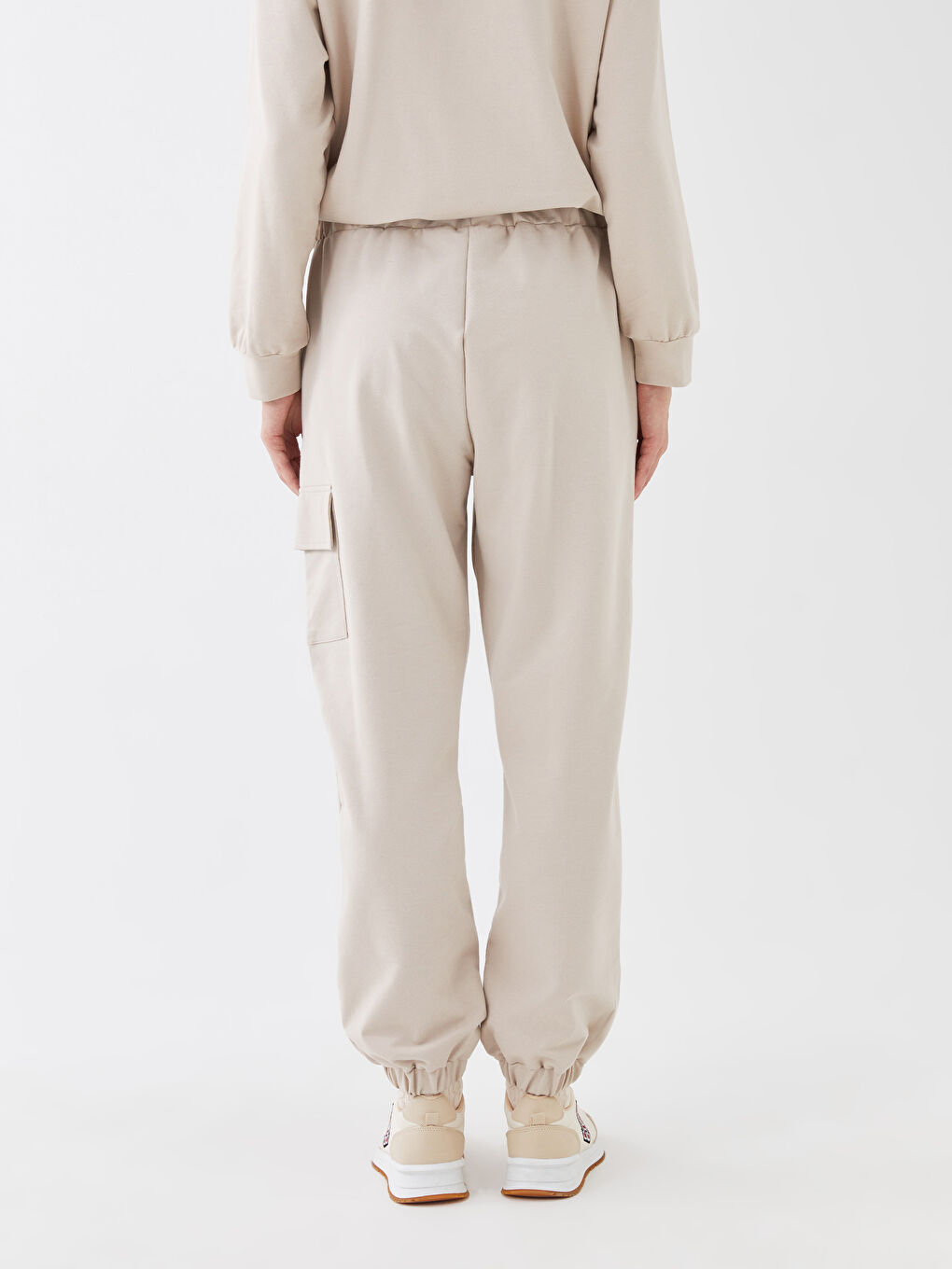 LCW Vision Pantalons de survêtement jogger à taille élastiquée pour Femmes -S3FC00Z8-FDH