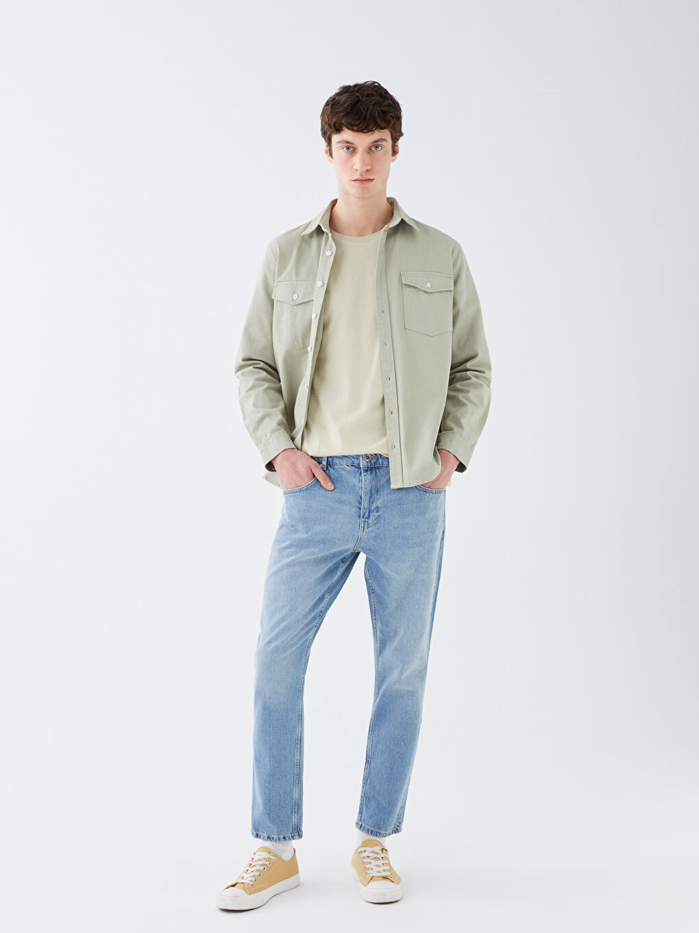 Mavi Slim Fit Erkek Jean Pantolon