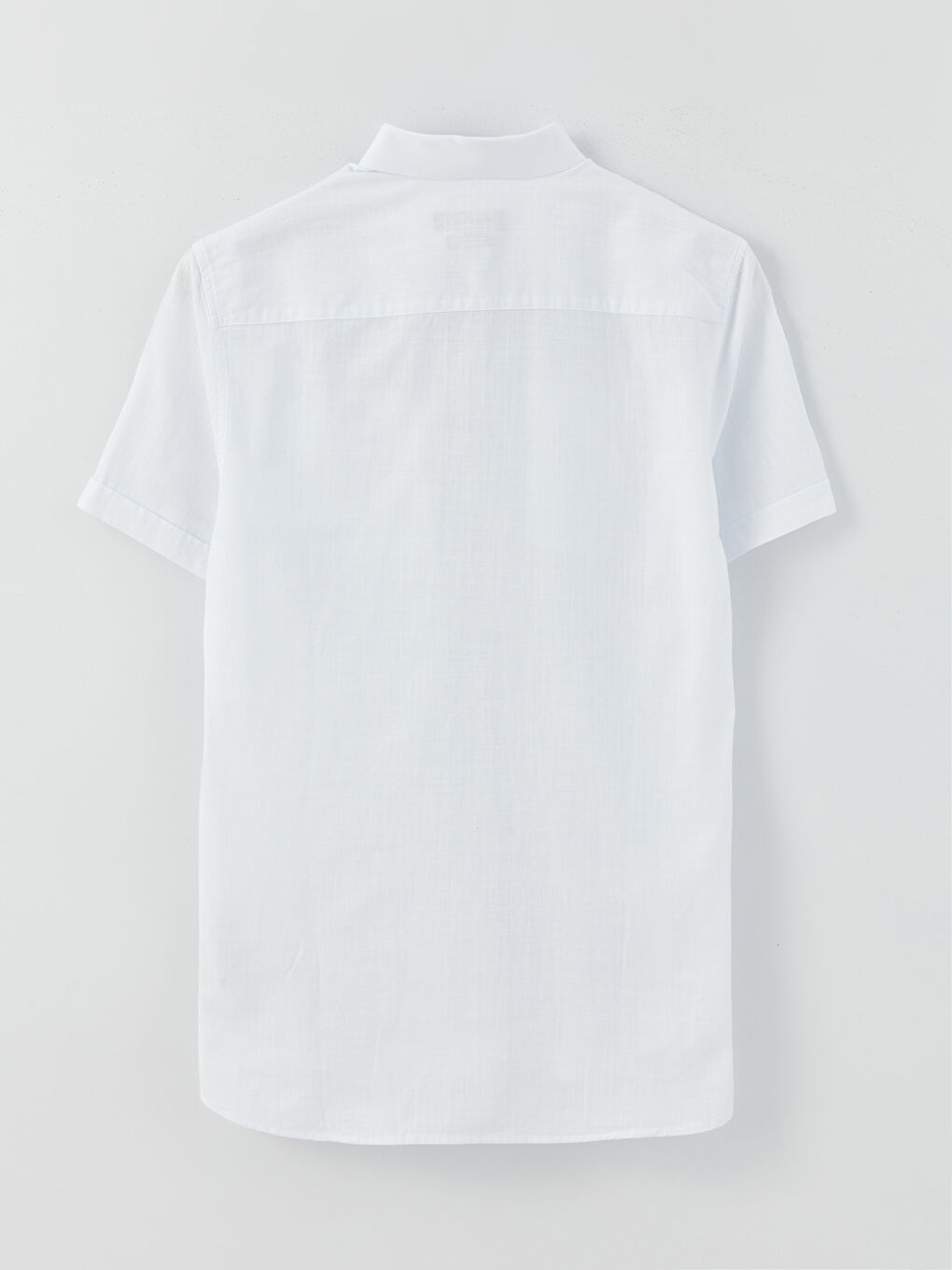 Slim Fit Short Sleeve Men's Shirt-6