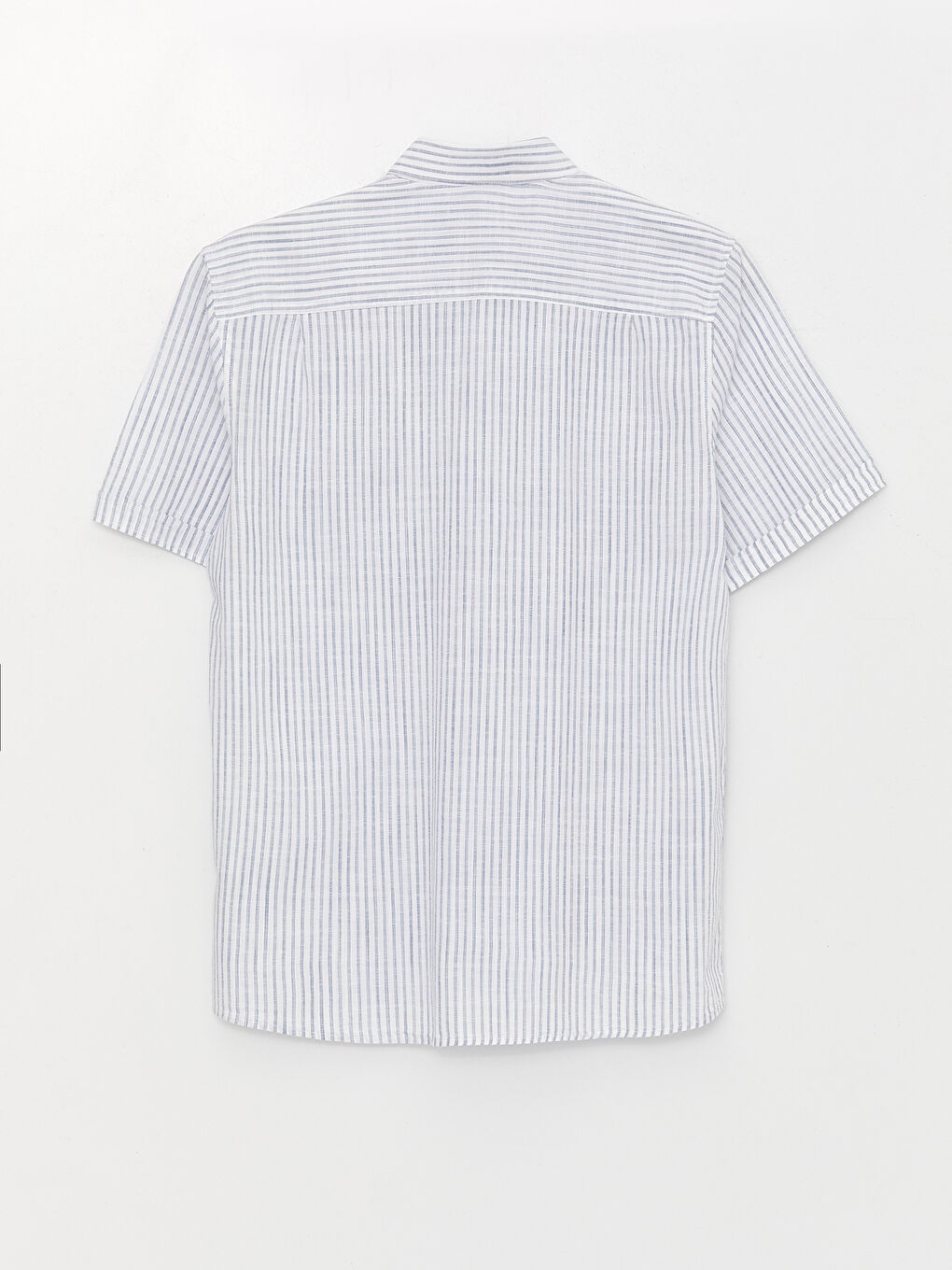 Mavi Regular Fit Kısa Kollu Çizgili Poplin Erkek Gömlek-6