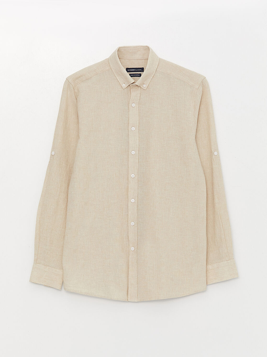 SOUTHBLUE Regular Fit Long Sleeve Linen Blend Men's Shirt -S3FD02Z8-R9J