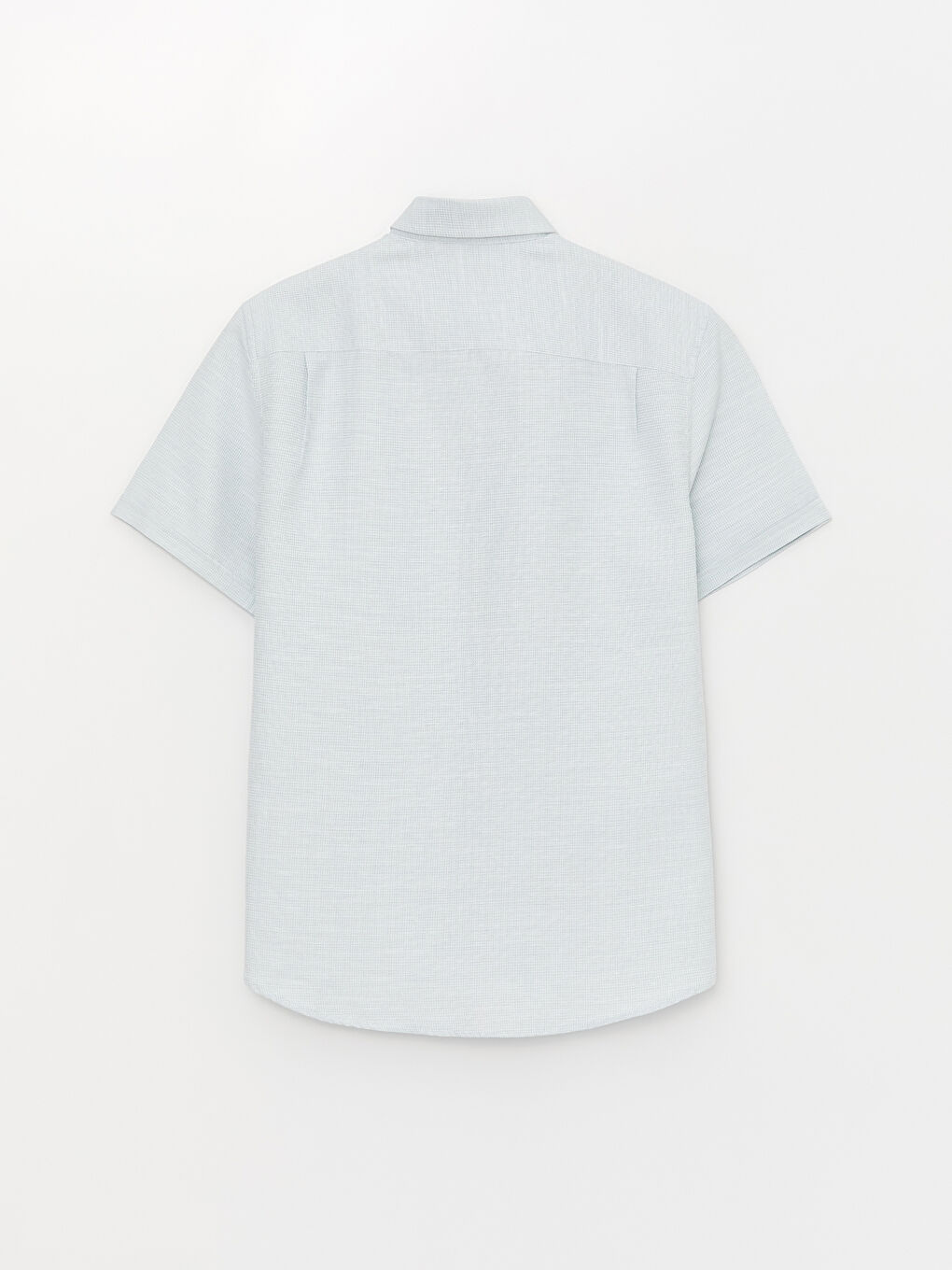 Ерлерге арналған стандартты пішім қысқа жең добби жейде-6