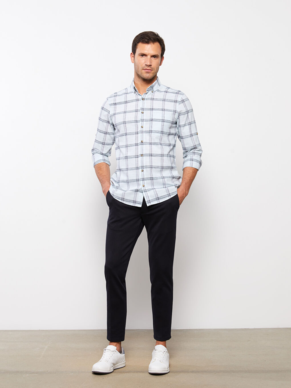 Karirana košulja regular fit -S3FD31Z8-LME