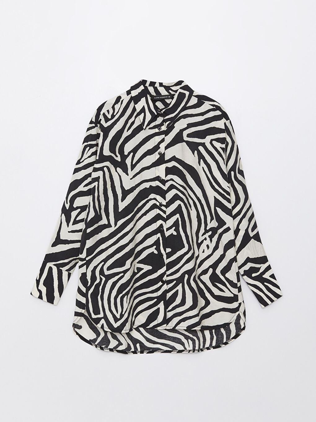 قميص تونيك منقوش للسيدات-5