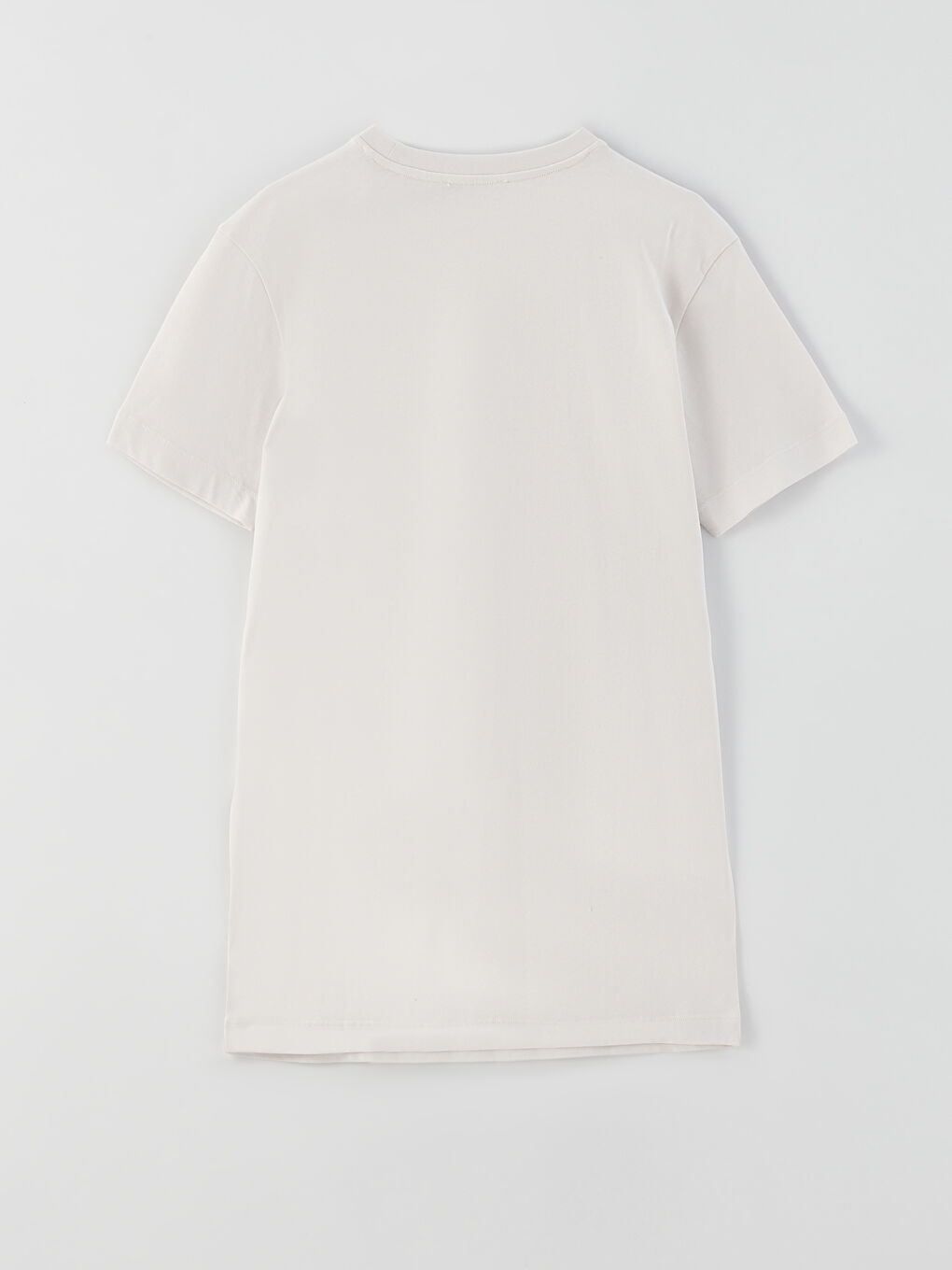 Crew Neck Printed Short Sleeve Women's Tunic-7